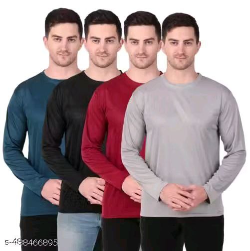 Men Polyester Regular Tshirts