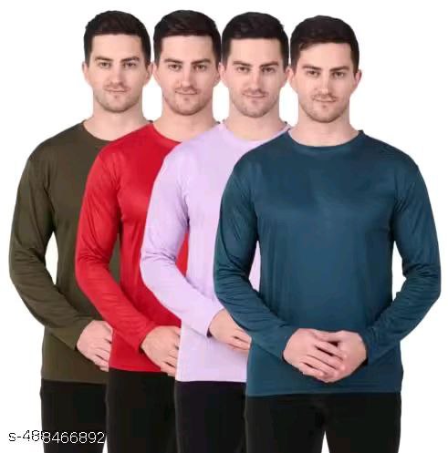 Men Polyester Regular Tshirts