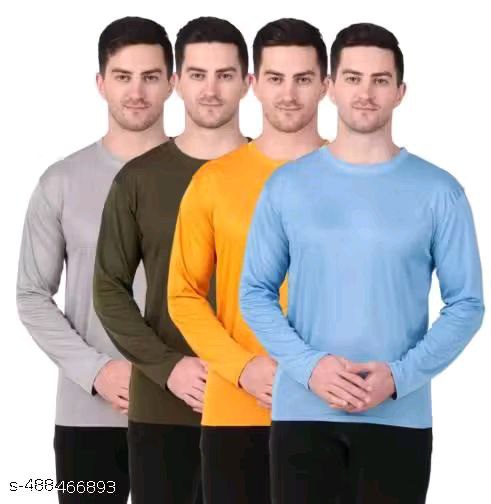 Men Polyester Regular Tshirts