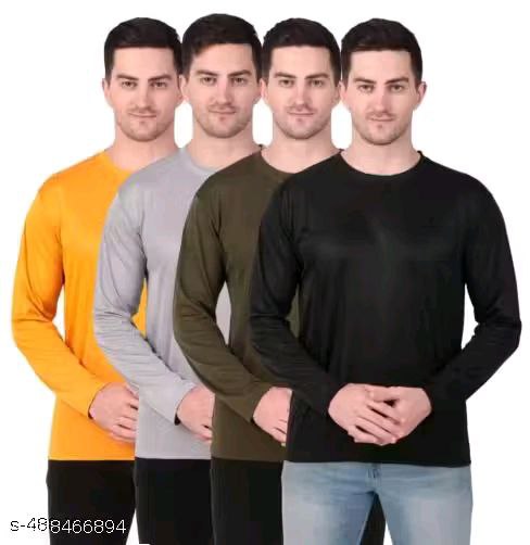Men Polyester Regular Tshirts