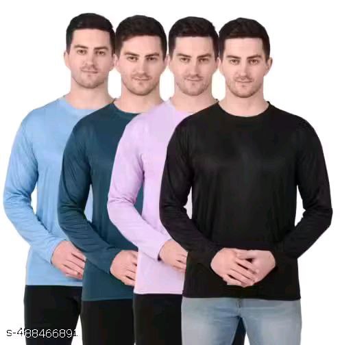 Men Polyester Regular Tshirts